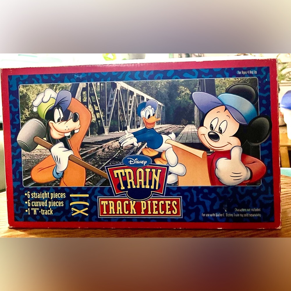 Vtg Disney Train Track Replacements for Walt Disney World Train Railroad